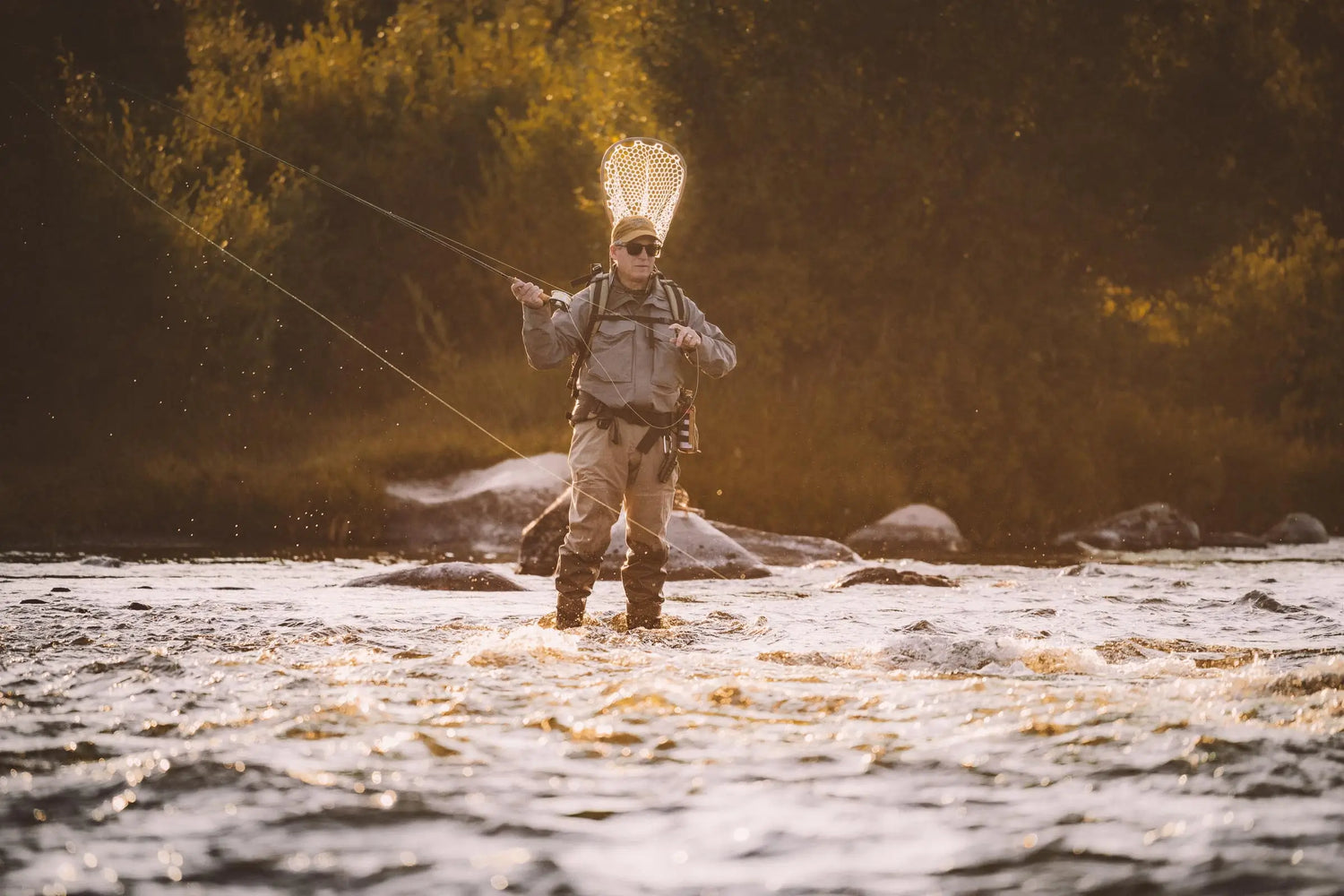 Casting a Dearborn Fly Rod on a Summer Morning