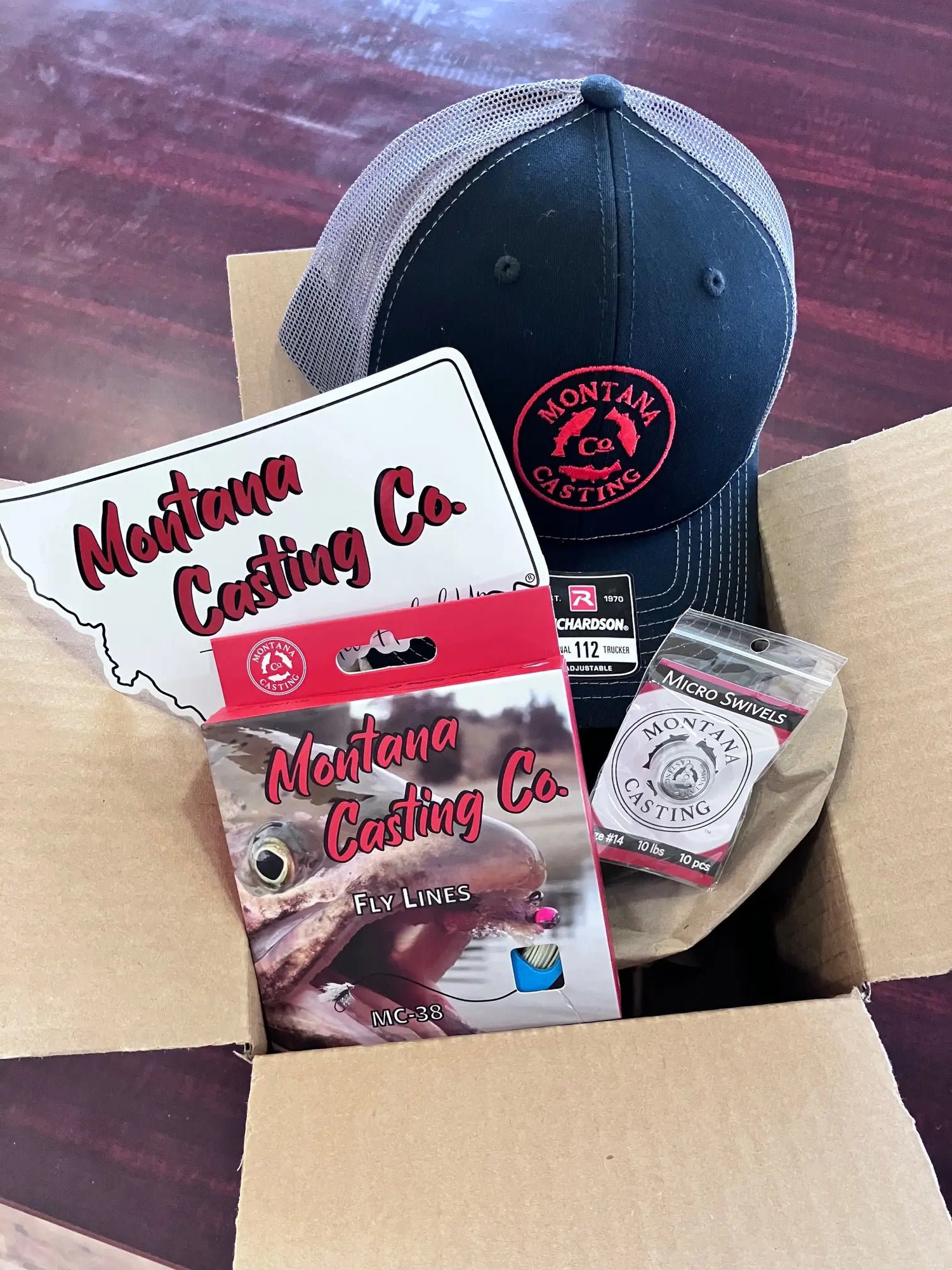 Packing an Order of Fly Line and Accessories