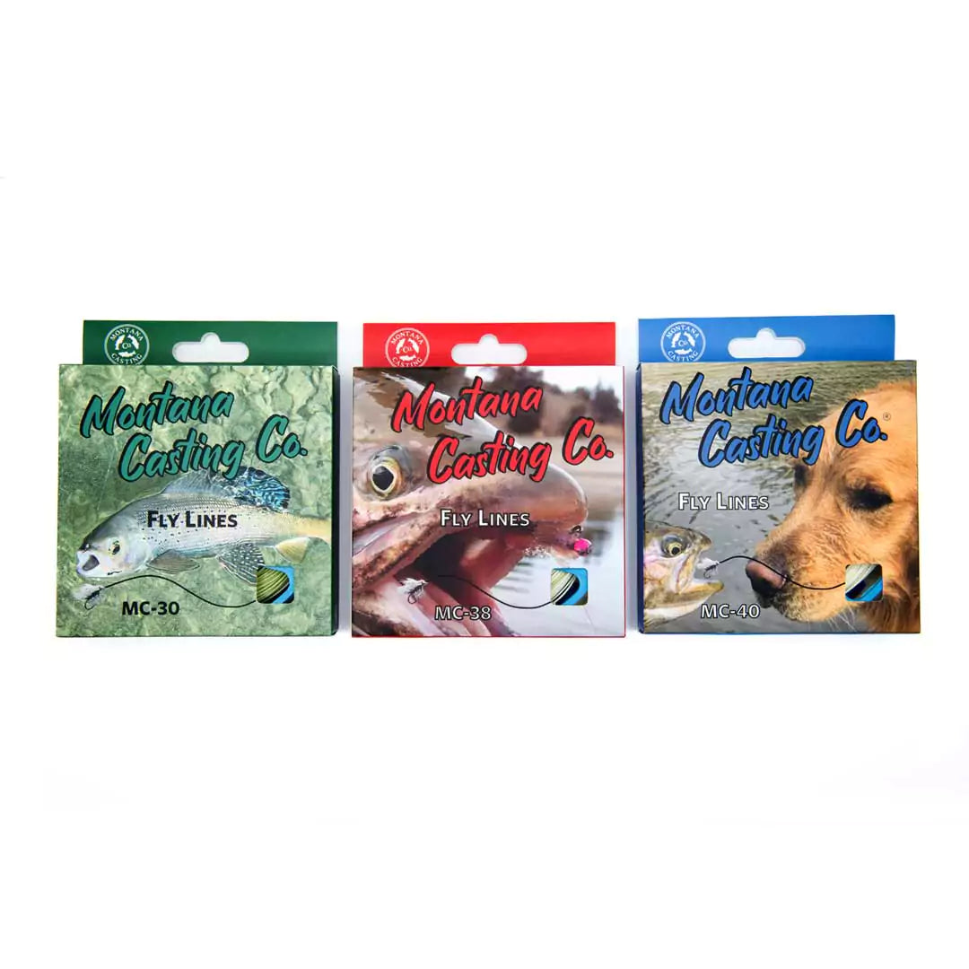 Varieties of MCCo. Fly Line