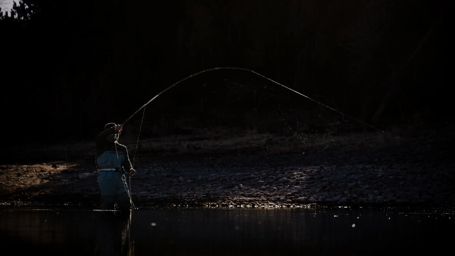 Casting with a Montana Casting Co. Rod