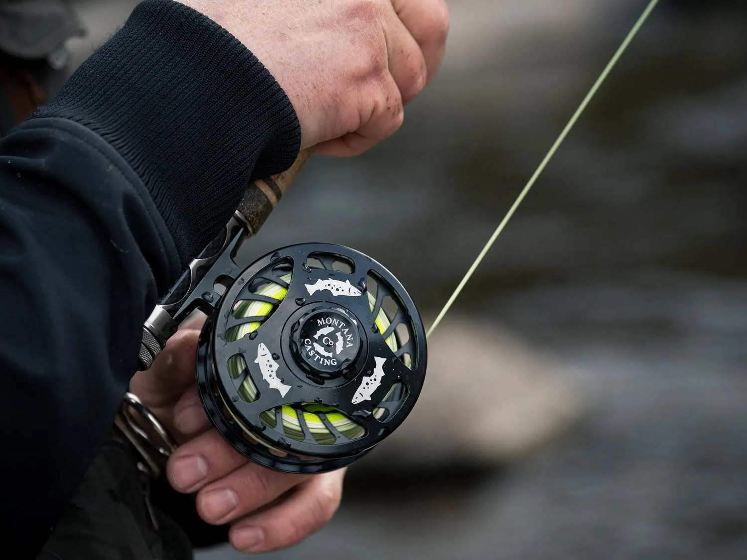 Elite 406 Fly Reel in Action