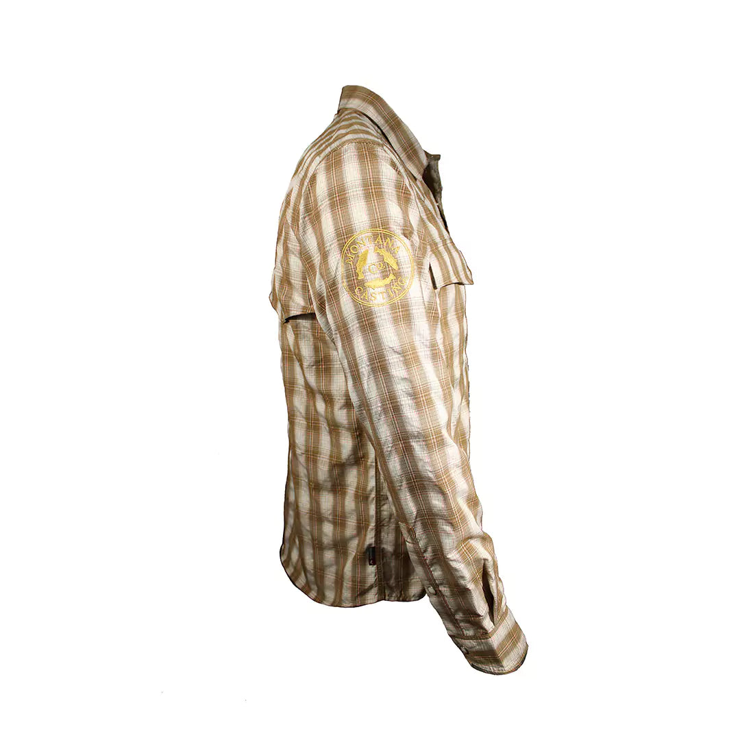 Fly Fishing Long Sleeve Button Down by Simms Side View