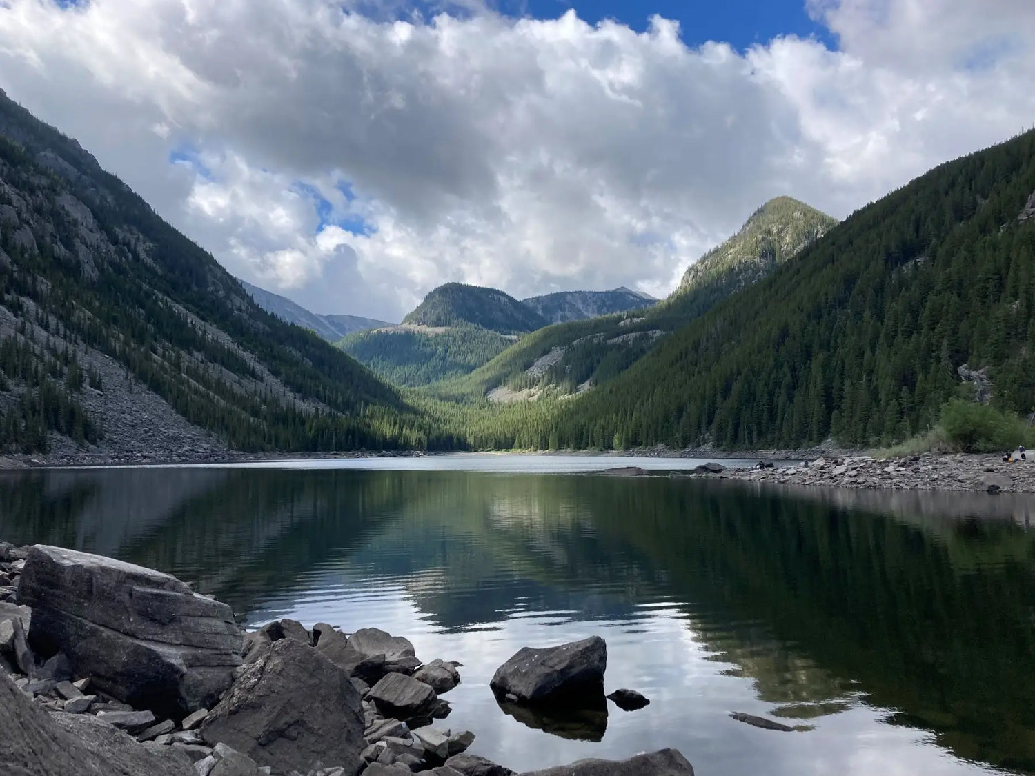 A Mountain Lake in Montana