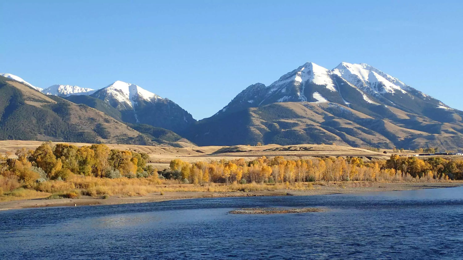 Yellowstone River paradise Valley Montana