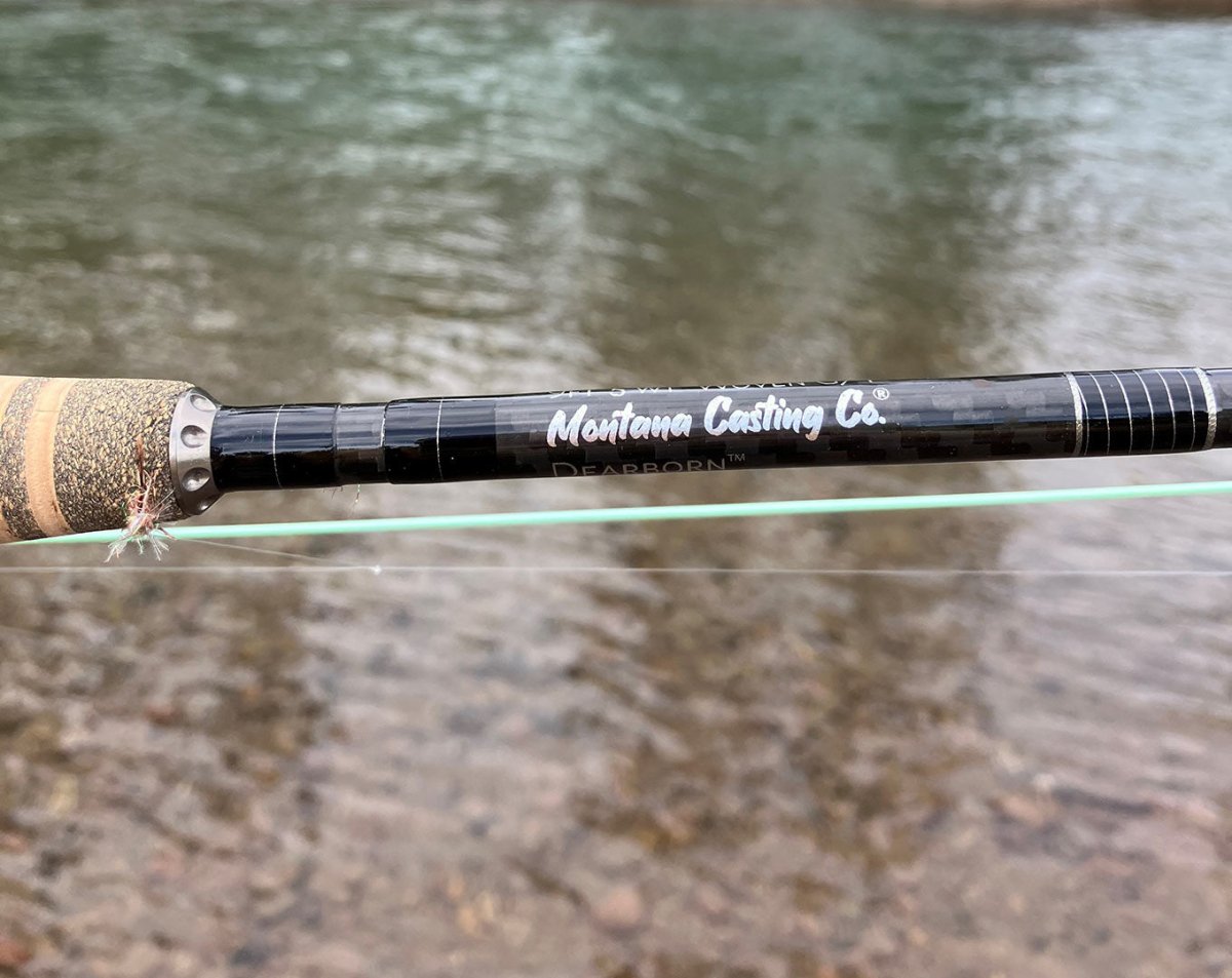 Fly Line on a Fly Fishing Rod