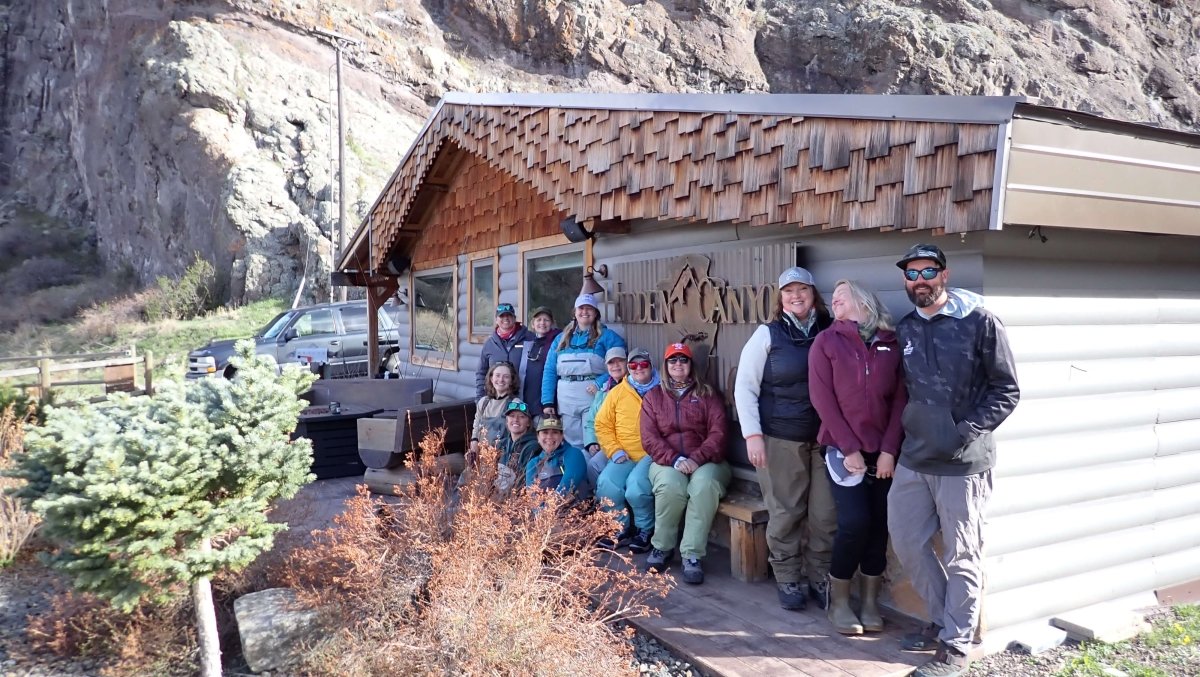 The Women's Fly Fishing Clinic at Hidden Canyon Lodge