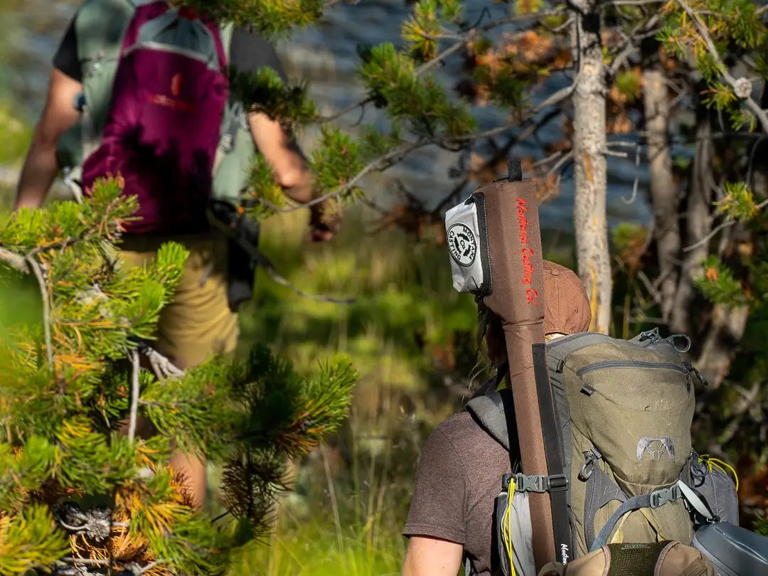 Backpackers Carrying Montana Casting Co. Gear