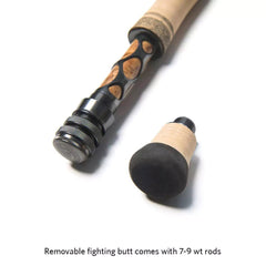 8wt Fly Rod Reel Seat and Removeable Fighting Butt - Craig