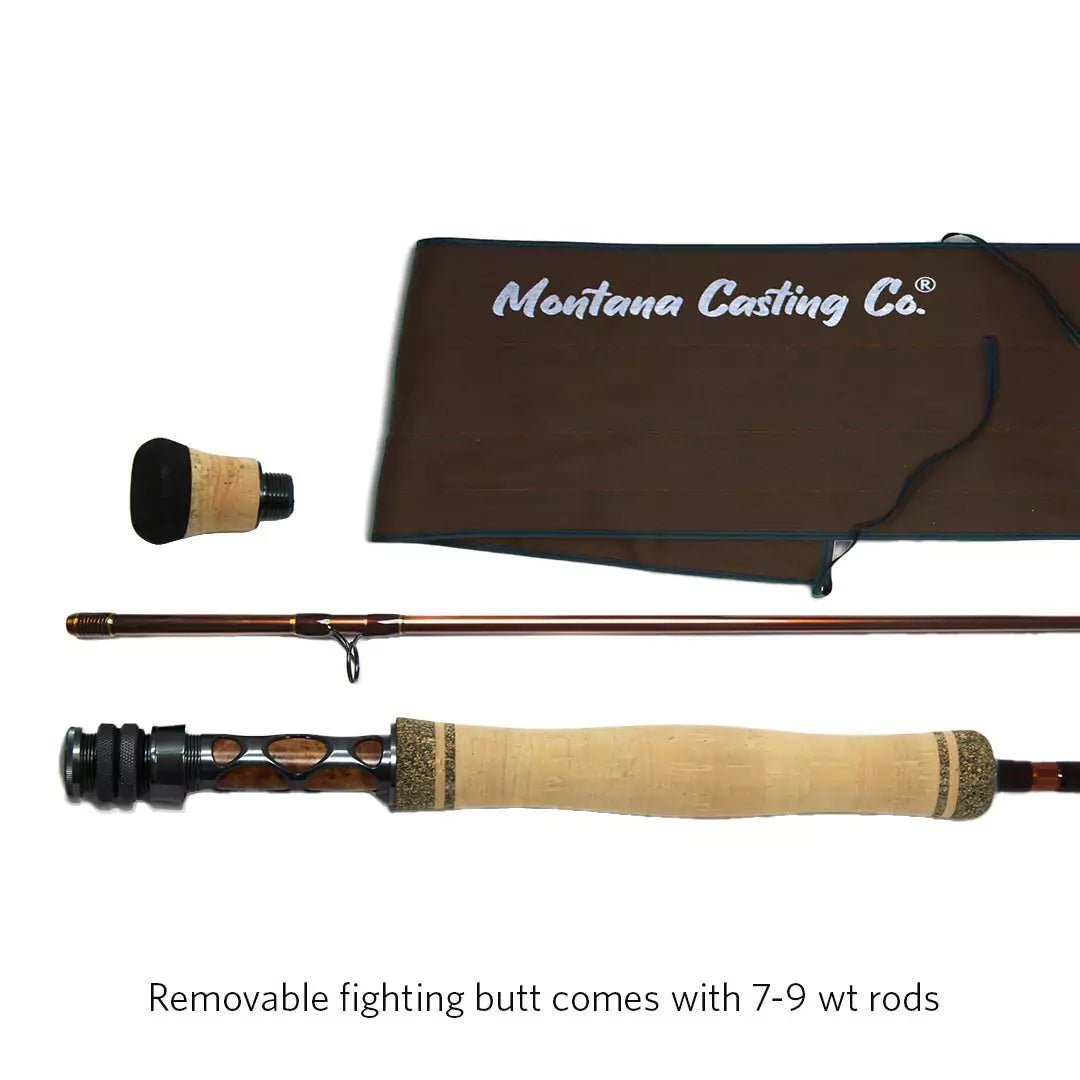 6wt Fly Rod - Craig with Removeable Fighting Butt and Rod Sock