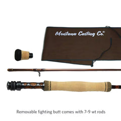 7wt Fly Rod - Craig with Removeable Fighting Butt and Rod Sock