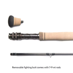 Fly Rod with Removeable Fighting Butt - Dearborn