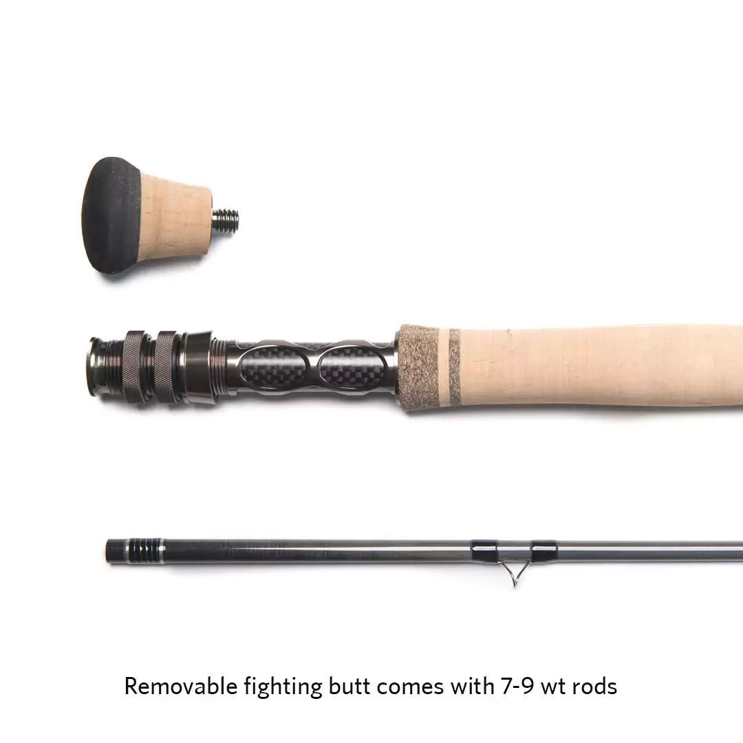 Fly Rod with Removeable Fighting Butt - Dearborn