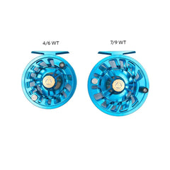 Envy 406 Fly Fishing Reel/Color~Glacier Blue