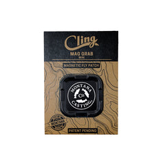 Black Magnetic Hook Keeper with Montana Casting Co. Logo/color~Black