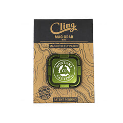 Green Magnetic Hook Keeper with Montana Casting Co. Logo/color~Deepwater Green