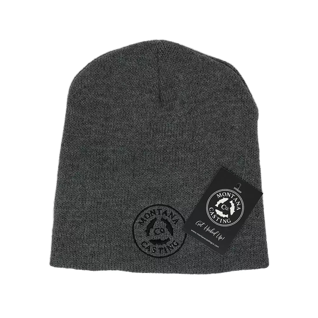 Logo Beanie/Color~Heather Grey