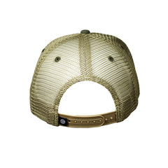Back View - Green Mesh Back Fly Fishing Hat 