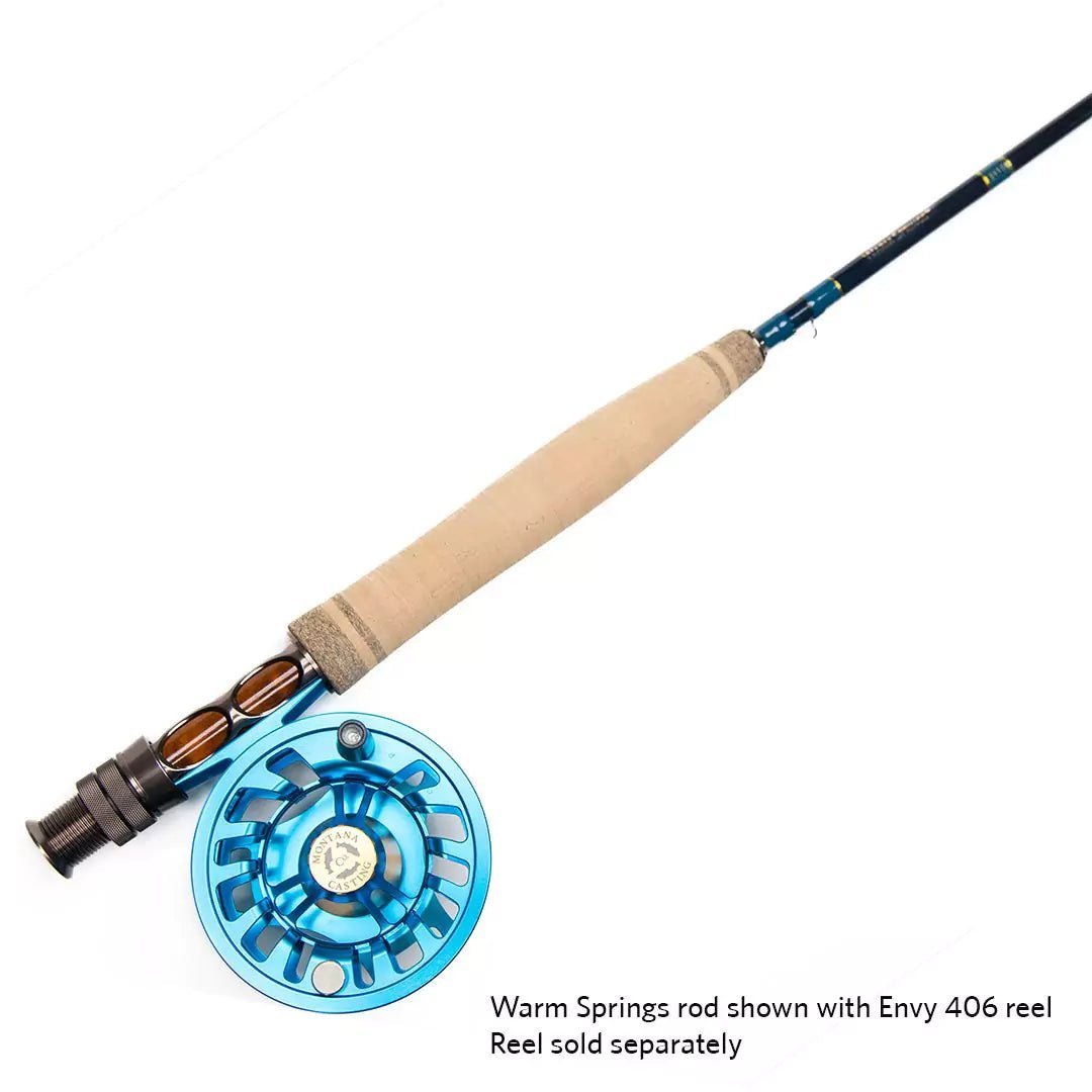 Fly Rod - Warm Springs 2 and 4 Piece Paired with Envy 406 Reel