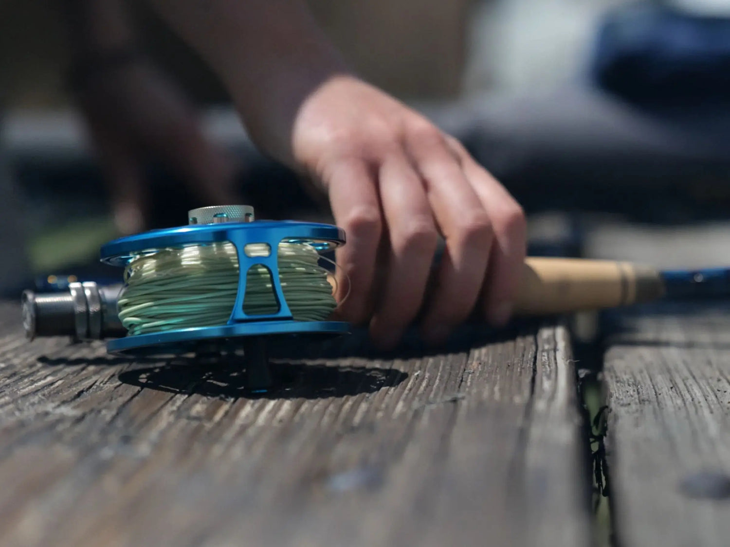 Warm Springs Fly Rod and Envy 406 Reel Ready to Rig