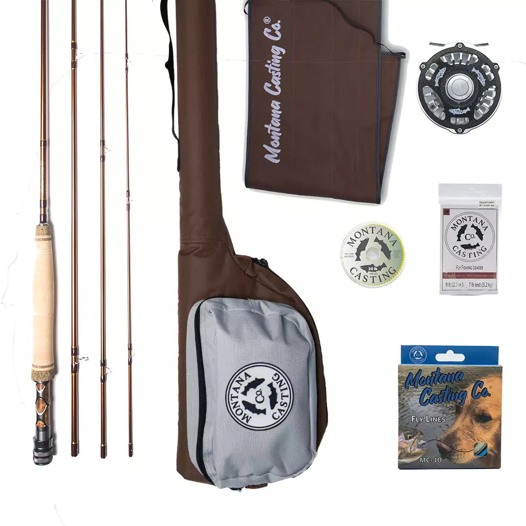 Montana Made Fly Rods Fly Rod Combos - Western Trout Series – Montana Casting Co.