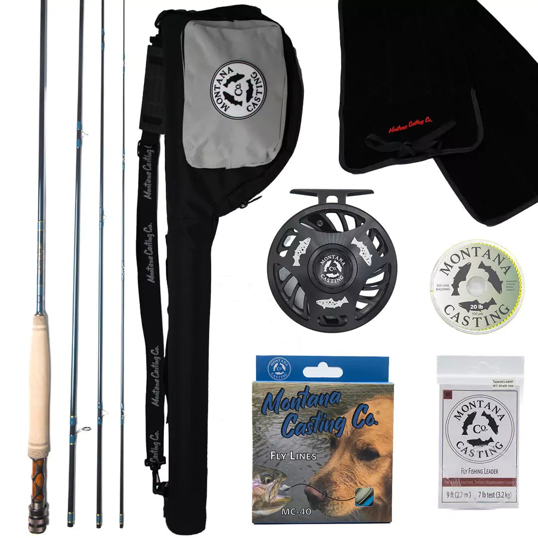 Montana Made Fly Rods Fly Rod Combo - Western Trout Series III - 5wt – Montana Casting Co.