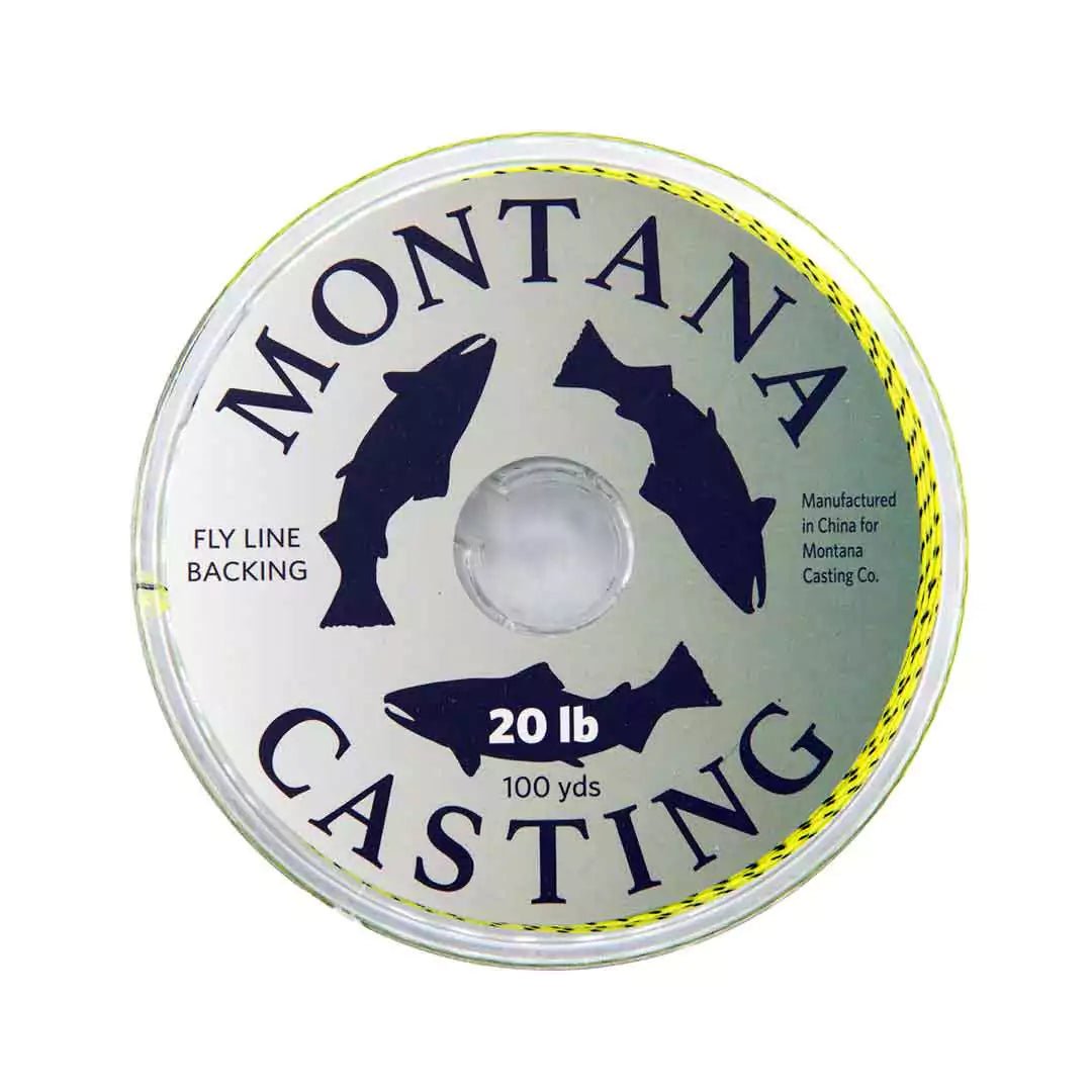 Montana Casting Co. Fly Line Backing Front View