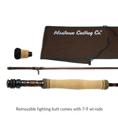 Fly Rod - Craig 9ft 4wt with Removeable Fighting Butt and Rod Sock