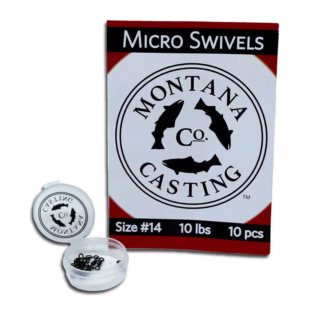 Micro Swivels for Fly Fishing by Montana Casting Co.®