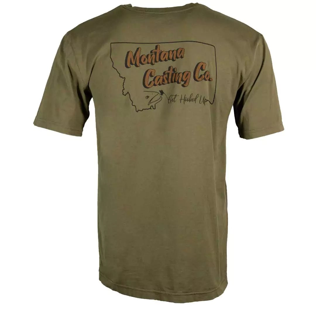 Montana Tee by Ouray/Color~Military Green