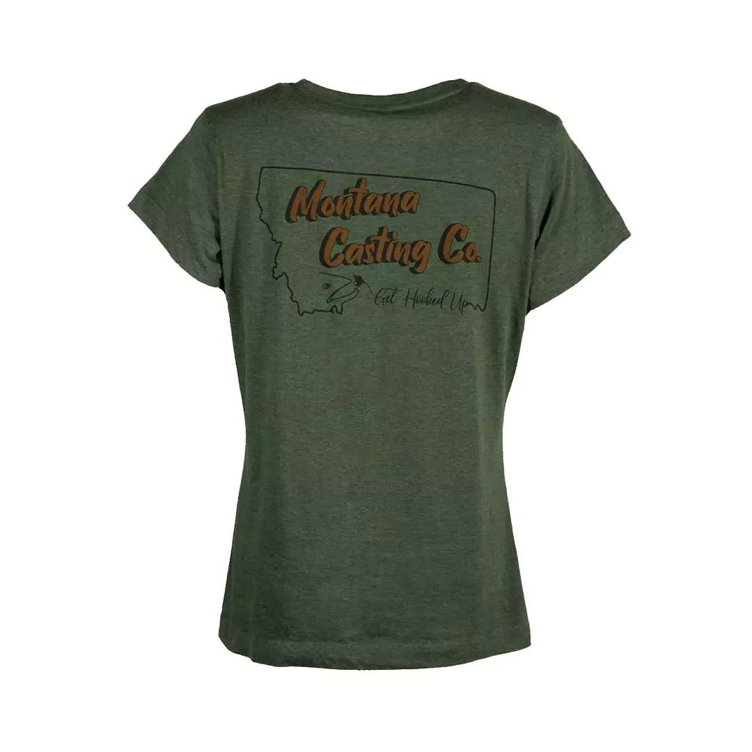 Montana Women's Tee by Ouray/Color~Hunter Green