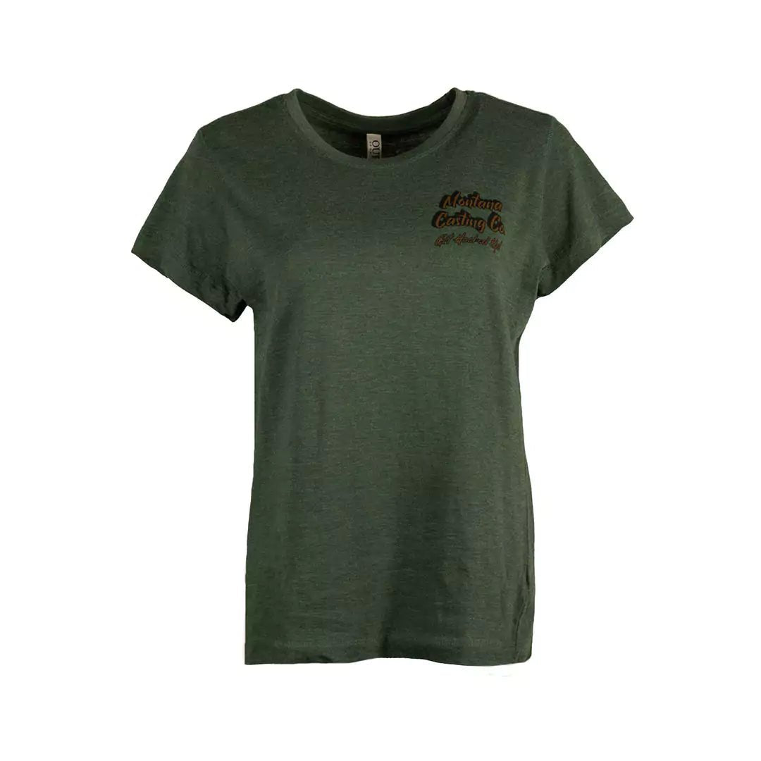 Montana Women's Tee by Ouray/Color~Hunter Green